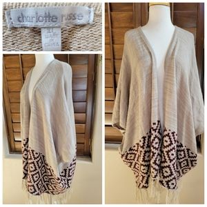 Charlotte Russe Poncho XL